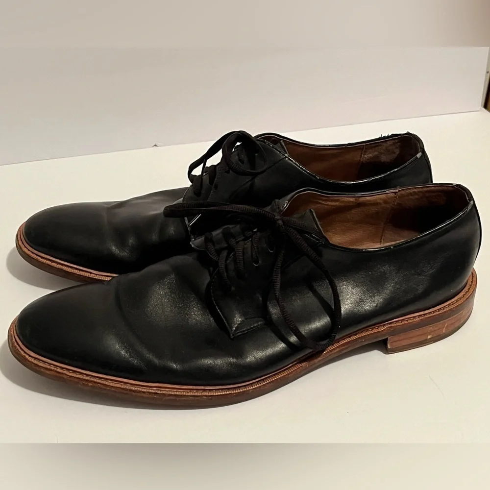 Gordon Rush Hester Black Leather Oxford Shoes Men’s Size 15